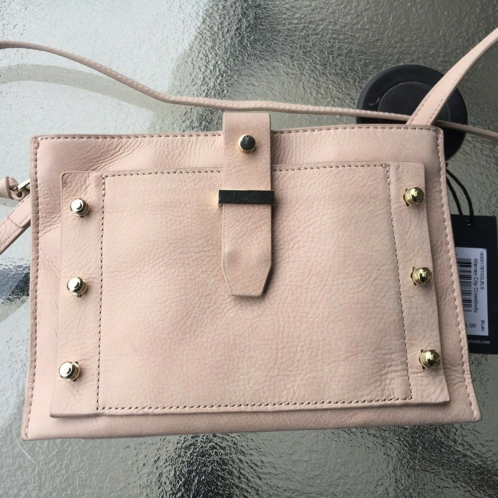 Botkier NY Blush Leather Warren City Crossbody - Picture 4 of 8